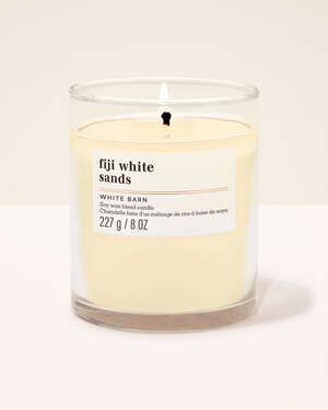 Fiji White Sands Single Wick Candle
