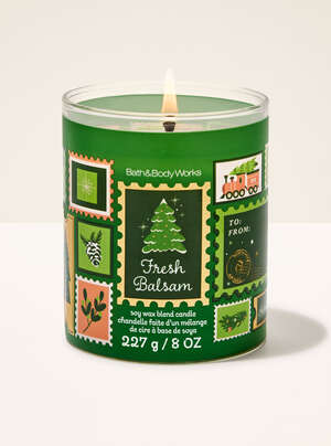 Fresh Balsam Single Wick Candle