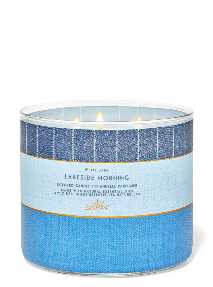 Lakeside Morning 3-Wick Candle
