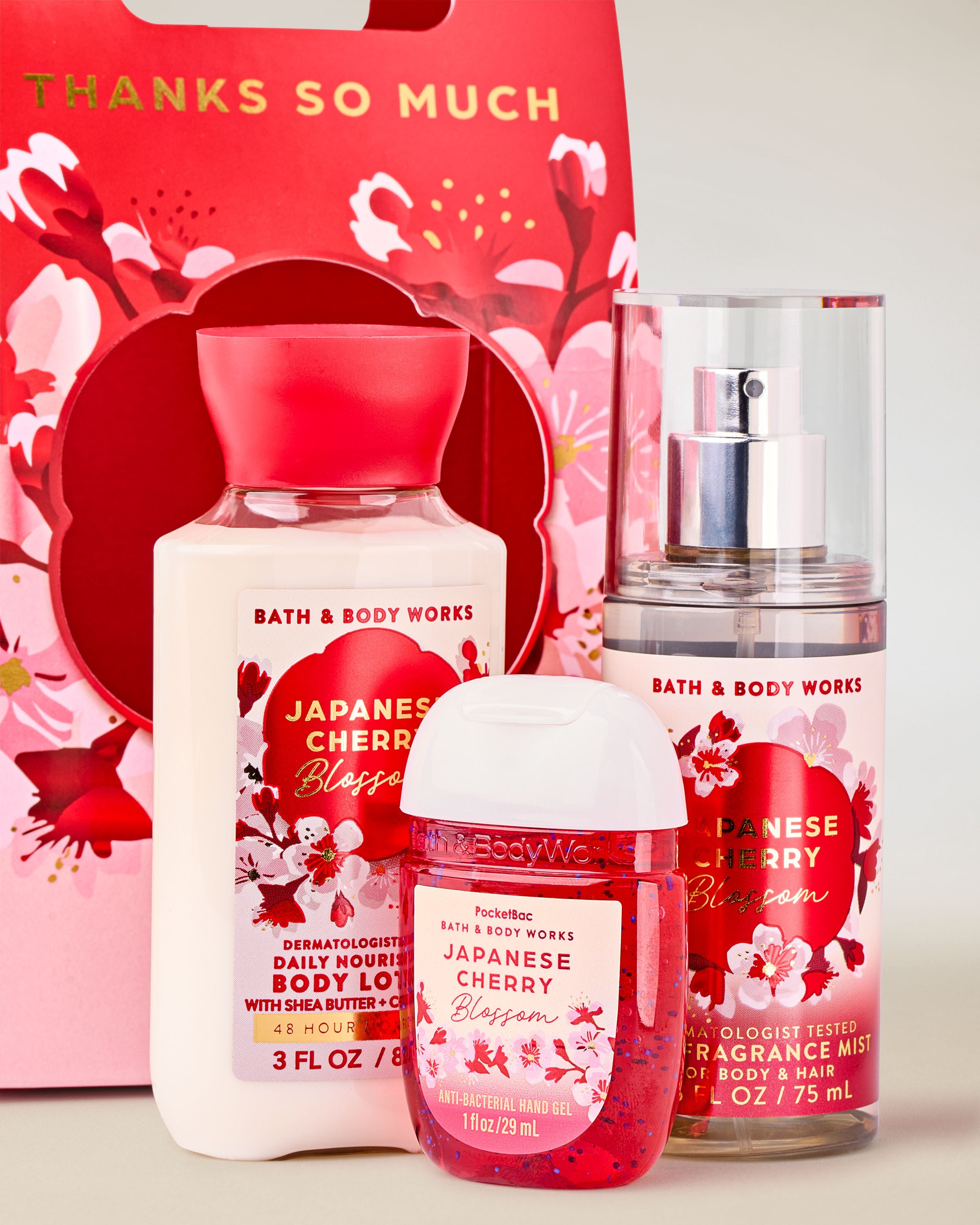 Japanese Cherry Blossom Mini Gift Bag | Bath & Body Works