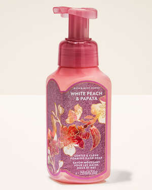 White Peach & Papaya Gentle & Clean Foaming Hand Soap