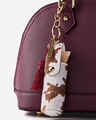 Faux Cowhide Spray Sanitizer & Lip Holder