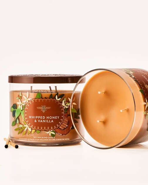 Whipped Honey & Vanilla 3-Wick Candle