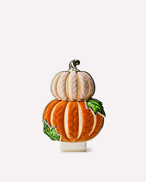 Knit Pumpkin Stack Scent Control&trade; Nightlight Wallflowers Fragrance Plug