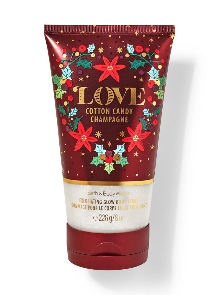 Cotton Candy Champagne Celestial Body Scrub Bath and Body Works