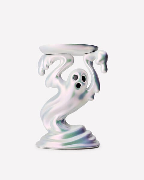 Porte-chandelle à 3 mèches Piédestal fantôme fondant