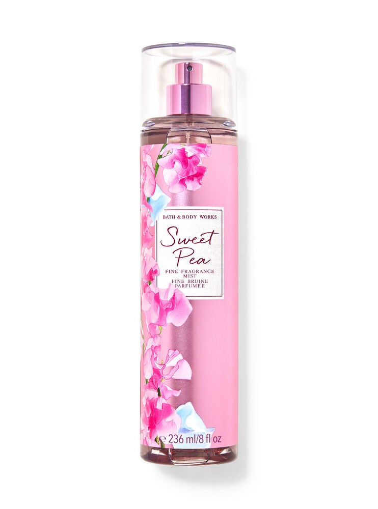 Sweet Pea Fine Fragrance Mist Bath and Body Works