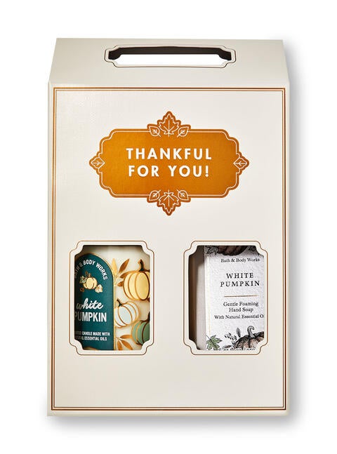 White Pumpkin Gift Box Set