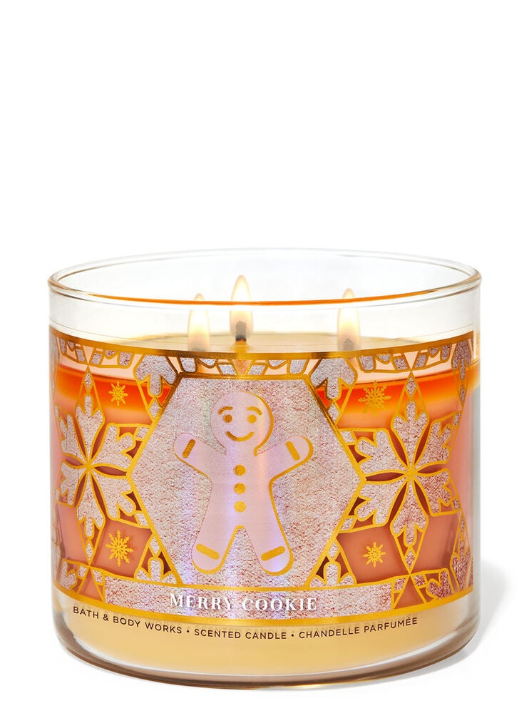 Merry Cookie 3-Wick Candle