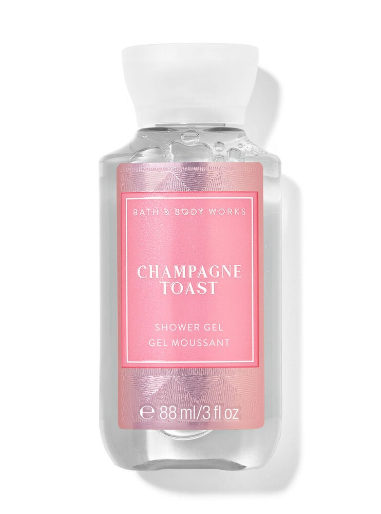 Champagne Toast Travel Size Shower Gel Bath and Body Works