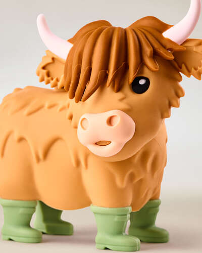 Highland Cow PocketBac Holder