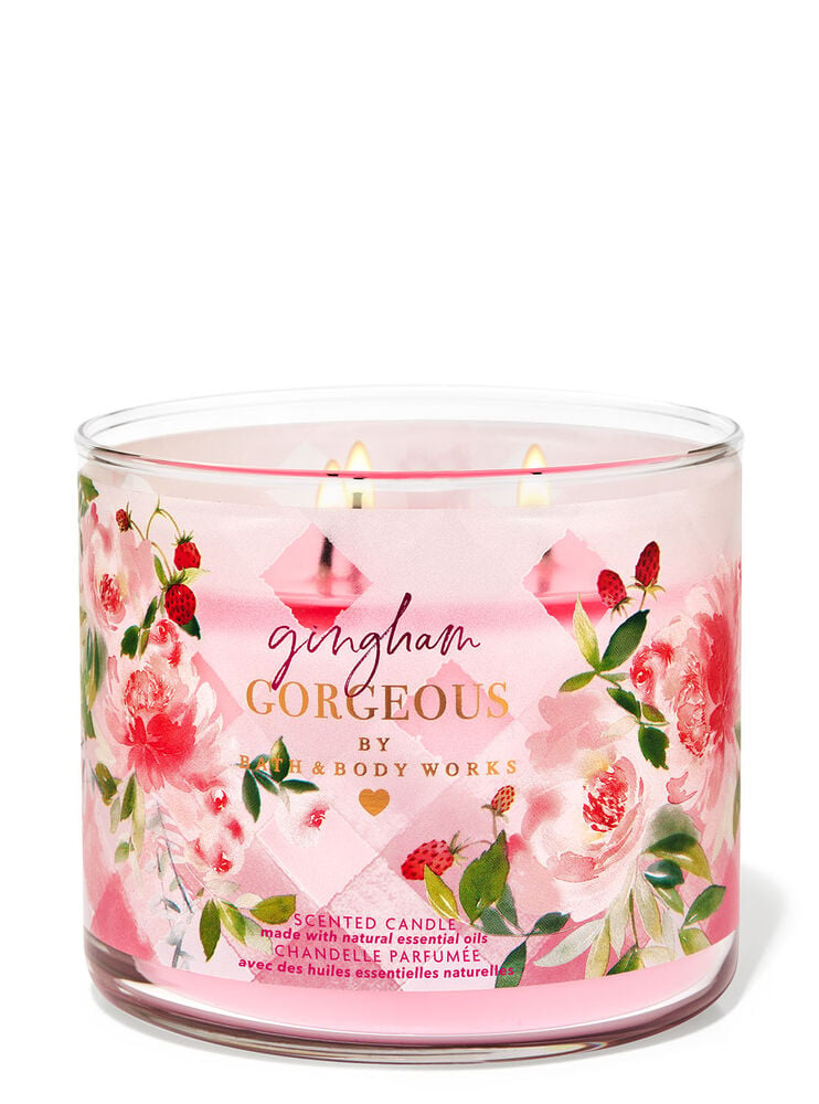 Gingham Gorgeous 3-Wick Candle