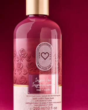 Rose Vanilla Body Wash & Foam Bath