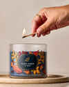 Warm Amber & Oak 3-Wick Candle