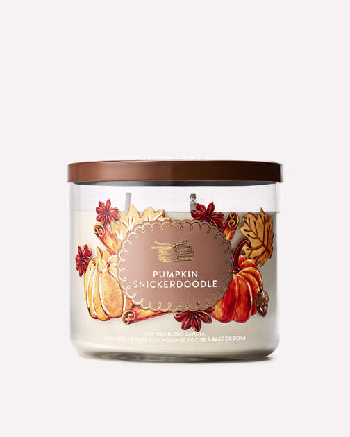 Pumpkin Snickerdoodle 3-Wick Candle