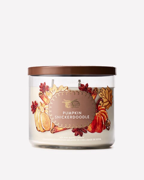 Chandelle à 3 mèches Pumpkin Snickerdoodle