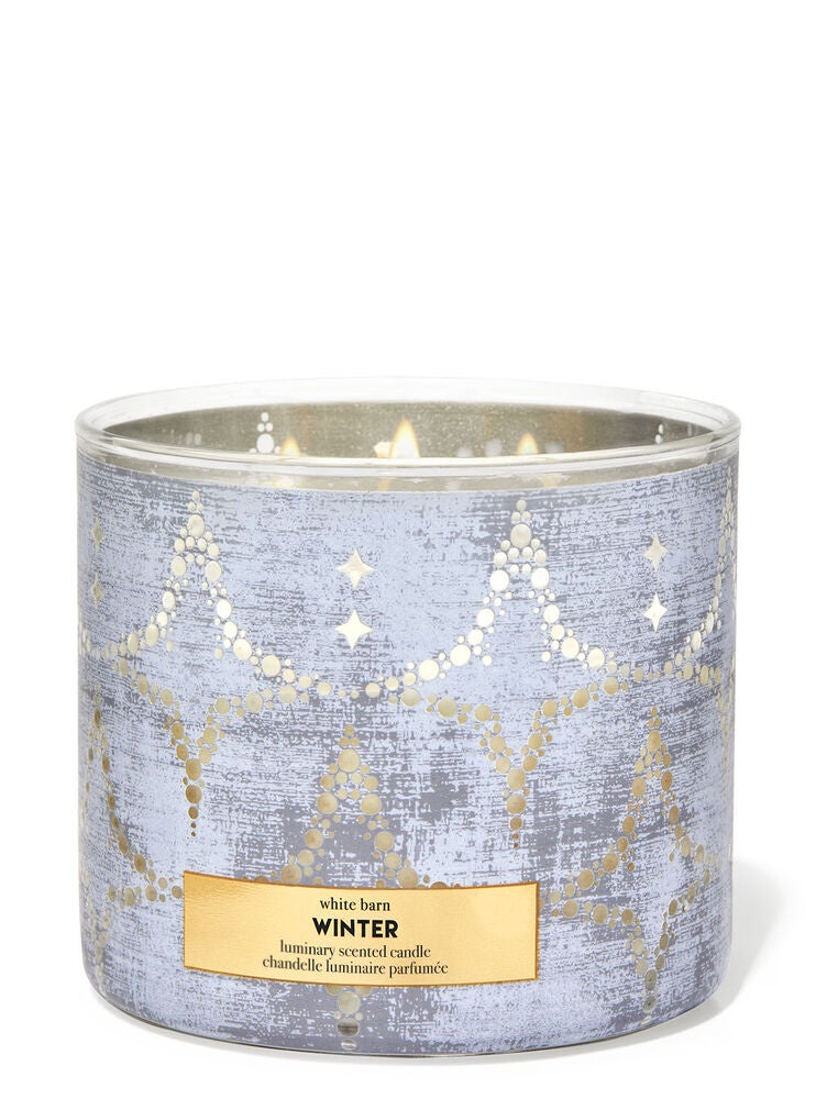 Winter 3Wick Candle Bath and Body Works