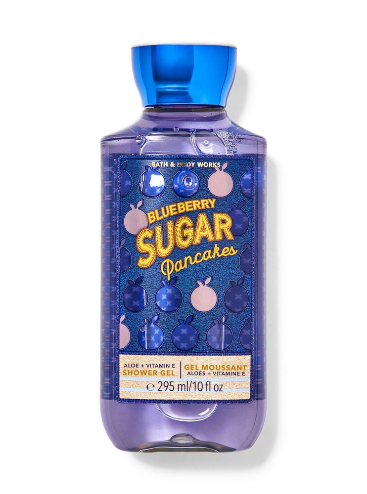 Blueberry Sugar Pancakes Shower Gel Bath and Body Works