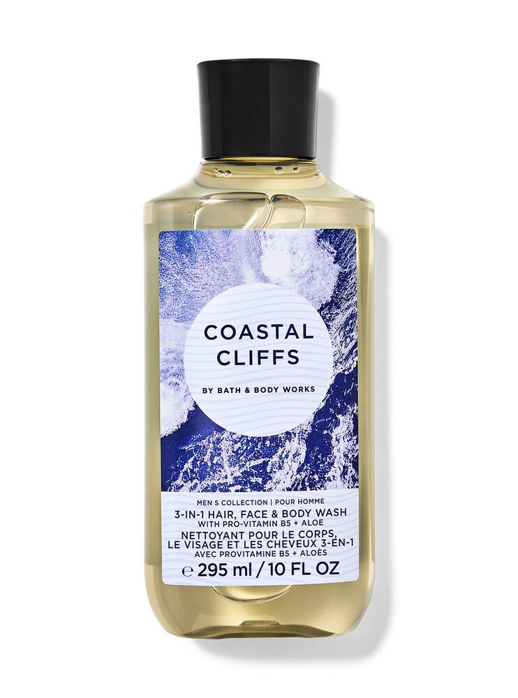 Coastal Cliffs 3in1 Hair, Face & Body Wash Bath and Body Works
