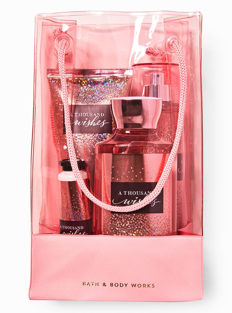 A Thousand Wishes Gift Bag Set Bath and Body Works