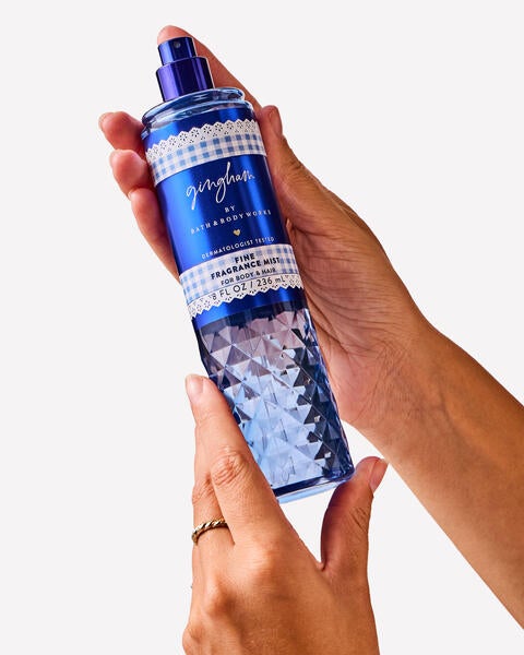 Fine bruine parfumée Gingham