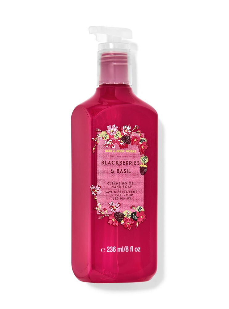 Blackberries & Basil Gentle Gel Hand Soap Bath and Body Works