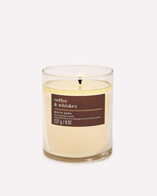 Coffee & Whiskey Single Wick Candle