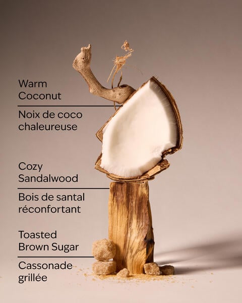 Savon revitalisant en gel pour les mains Brown Sugar Coconut
