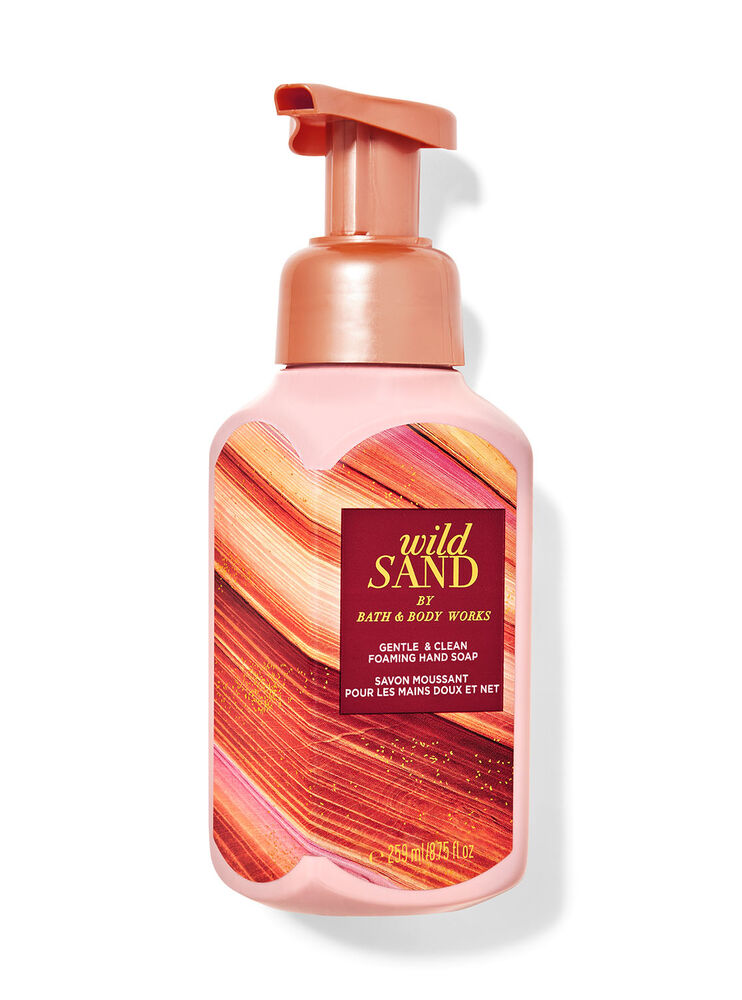 Savon moussant doux et net pour les mains Wild Sand