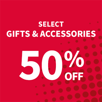 Select Gifts & Accessories 50% Off
