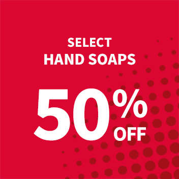 Select Hand Soaps 50% Off