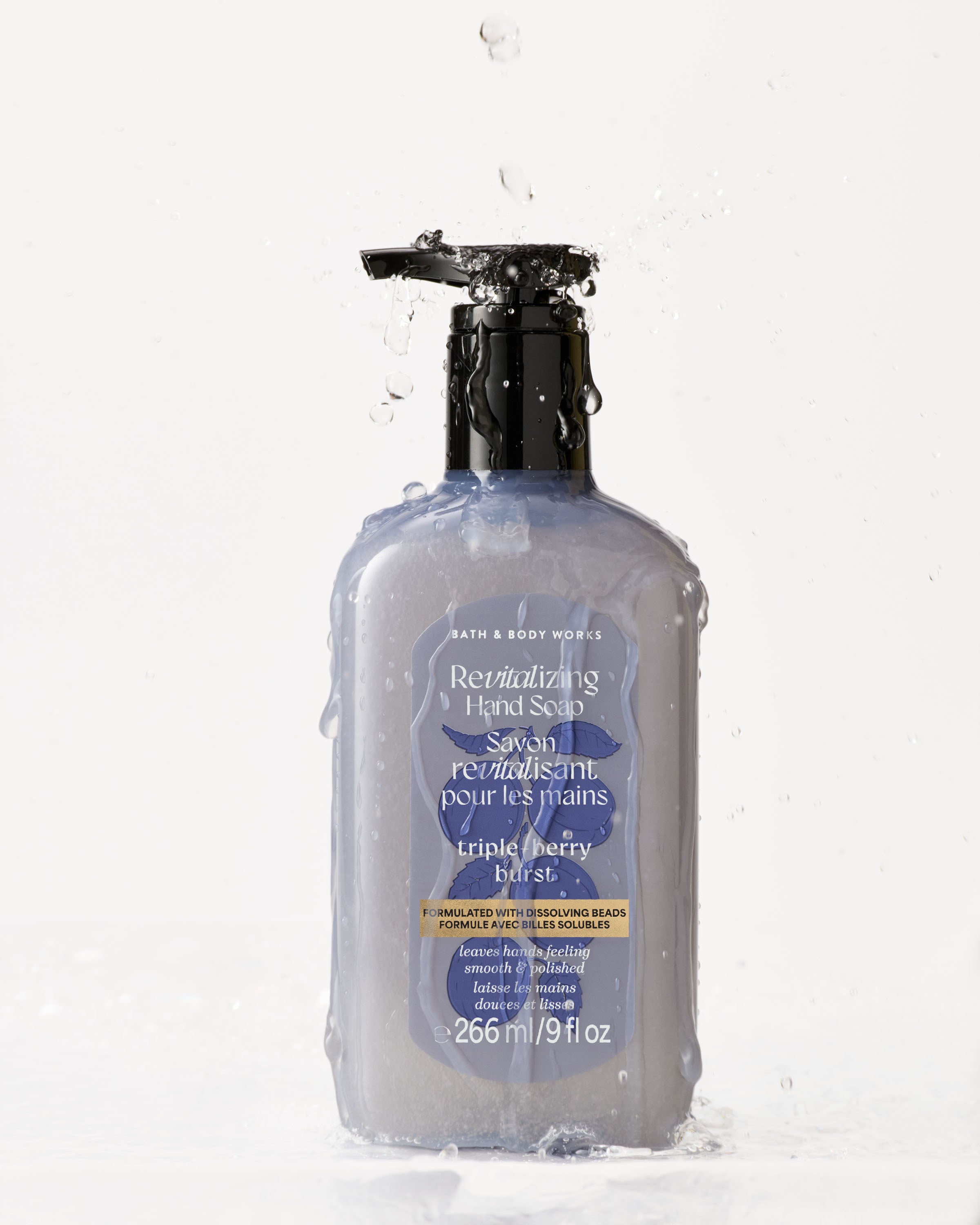 Savon revitalisant pour les mains Triple-Berry Burst