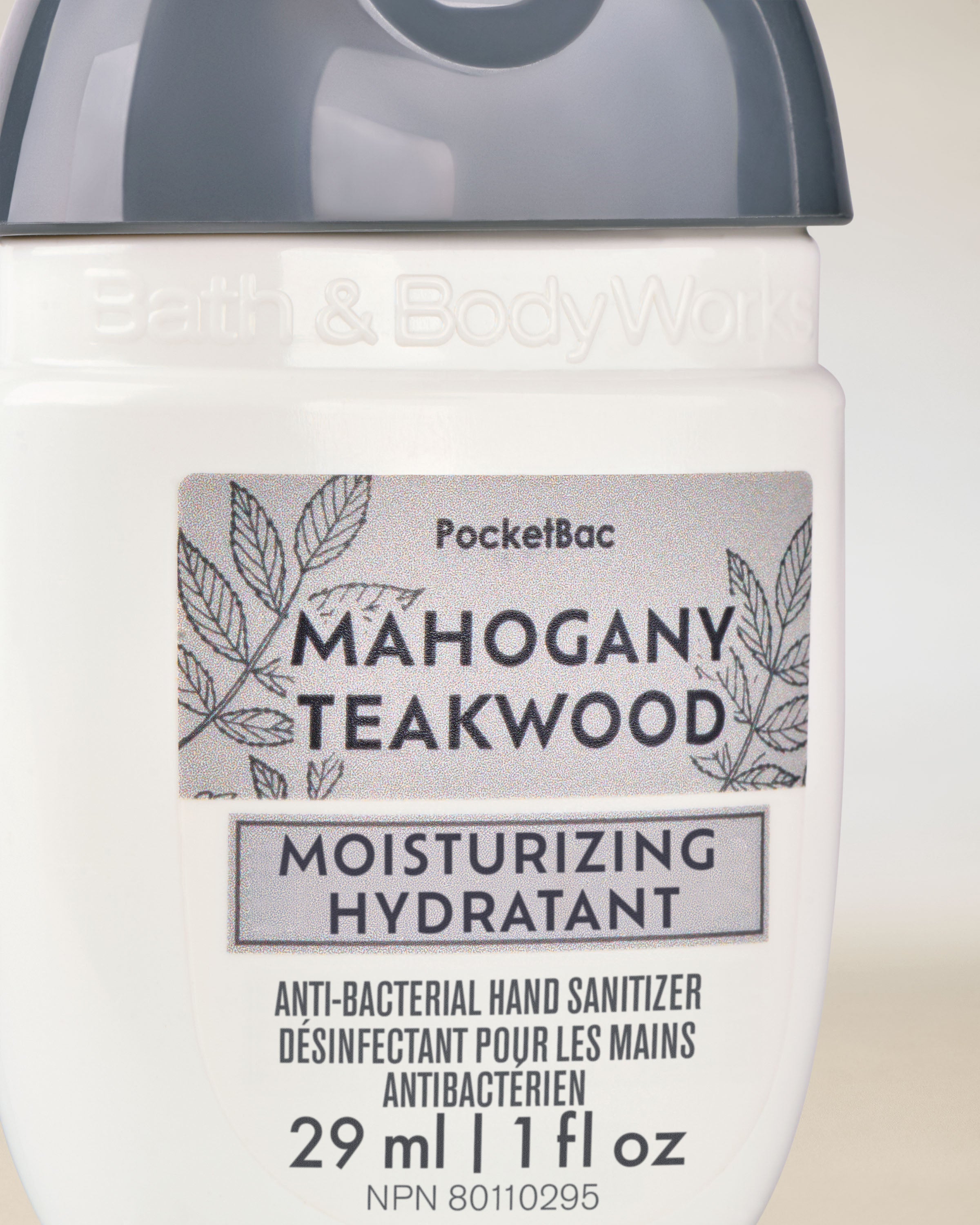 Mahogany Teakwood Moisturizing PocketBac Hand Sanitizer