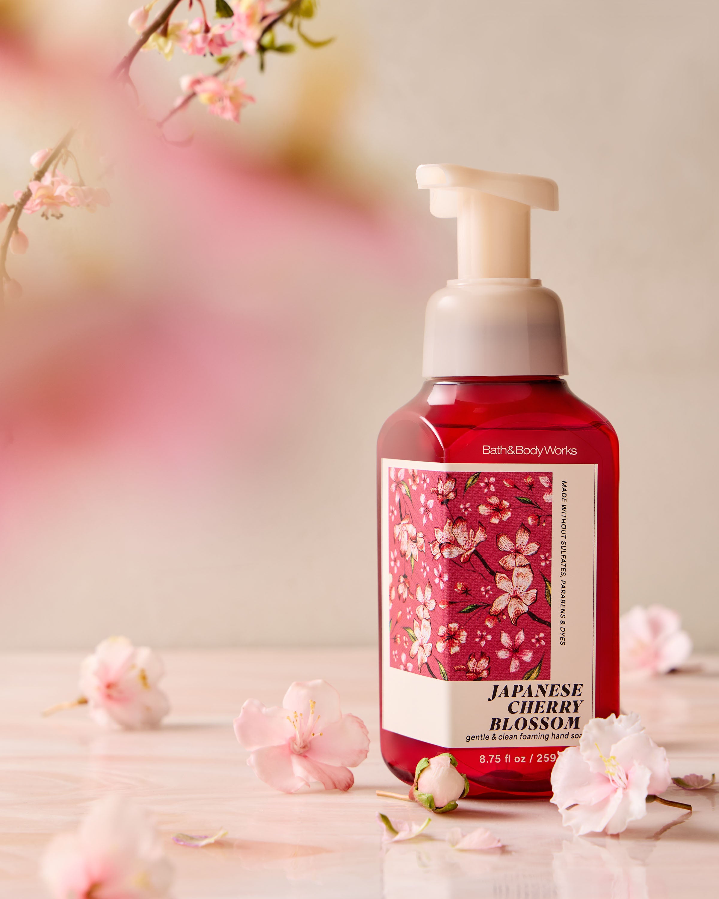Japanese Cherry Blossom Gentle & Clean Foaming Hand Soap