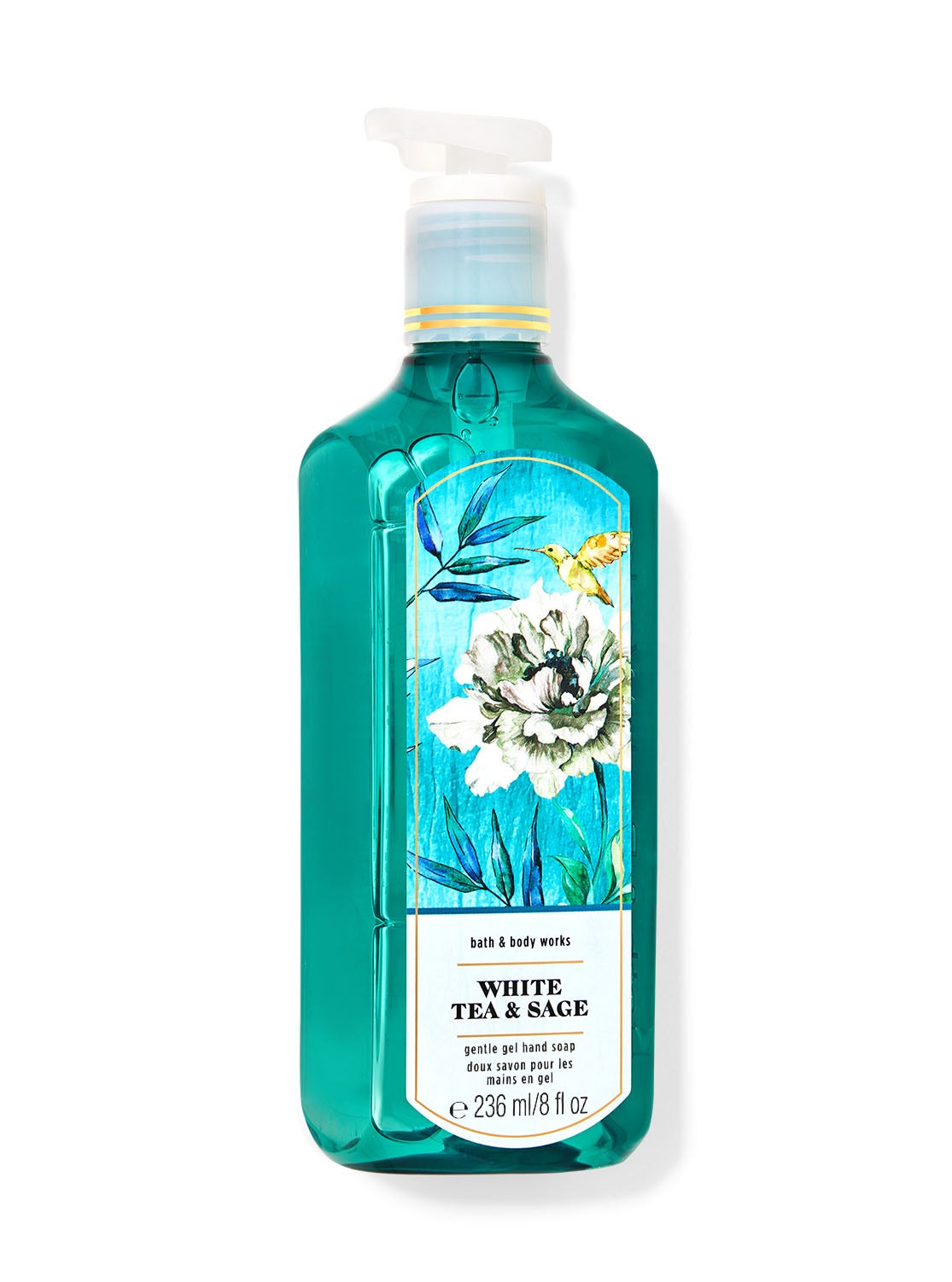 White Tea & Sage Gentle Gel Hand Soap Bath and Body Works