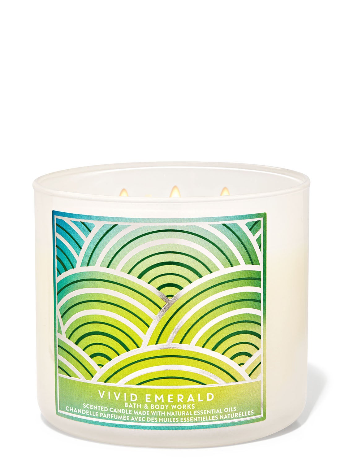 Vivid Emerald 3Wick Candle Bath and Body Works