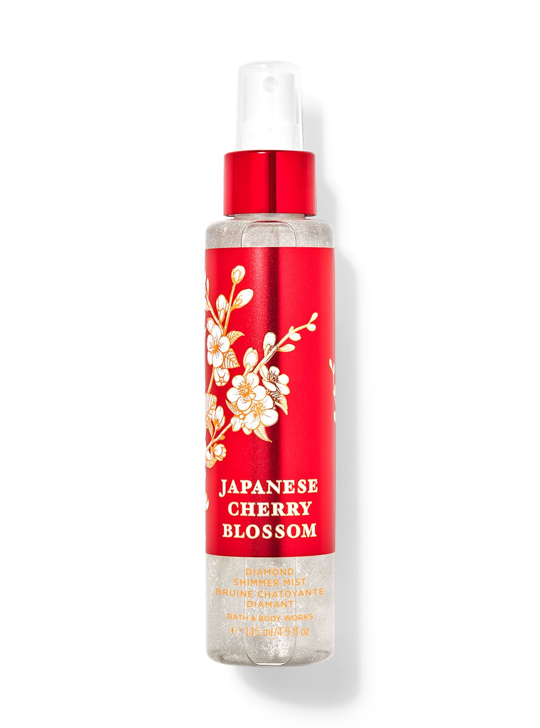 Japanese Cherry Blossom Diamond Shimmer Mist Bath and Body Works