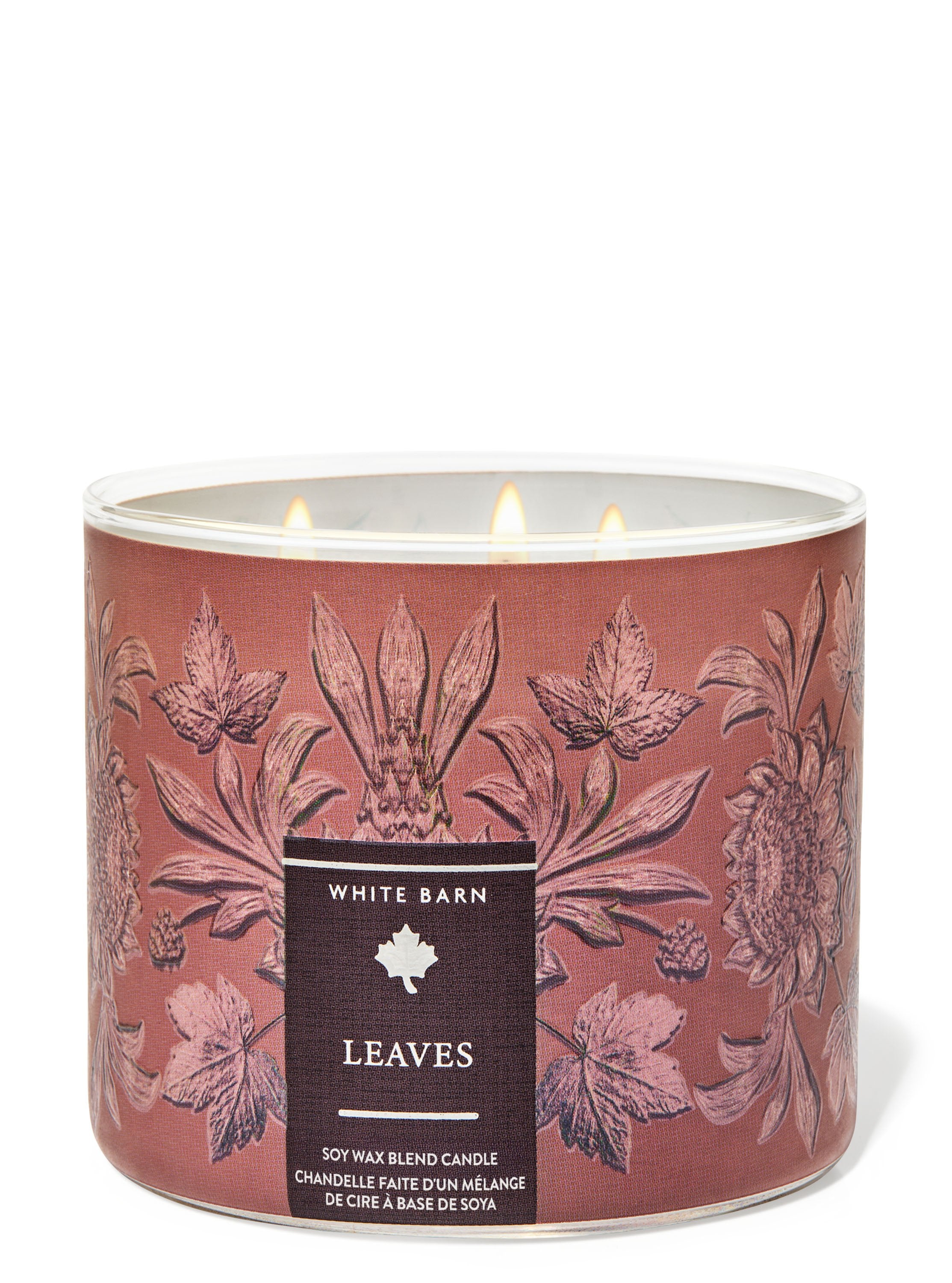 Leaves 3-Wick Candle