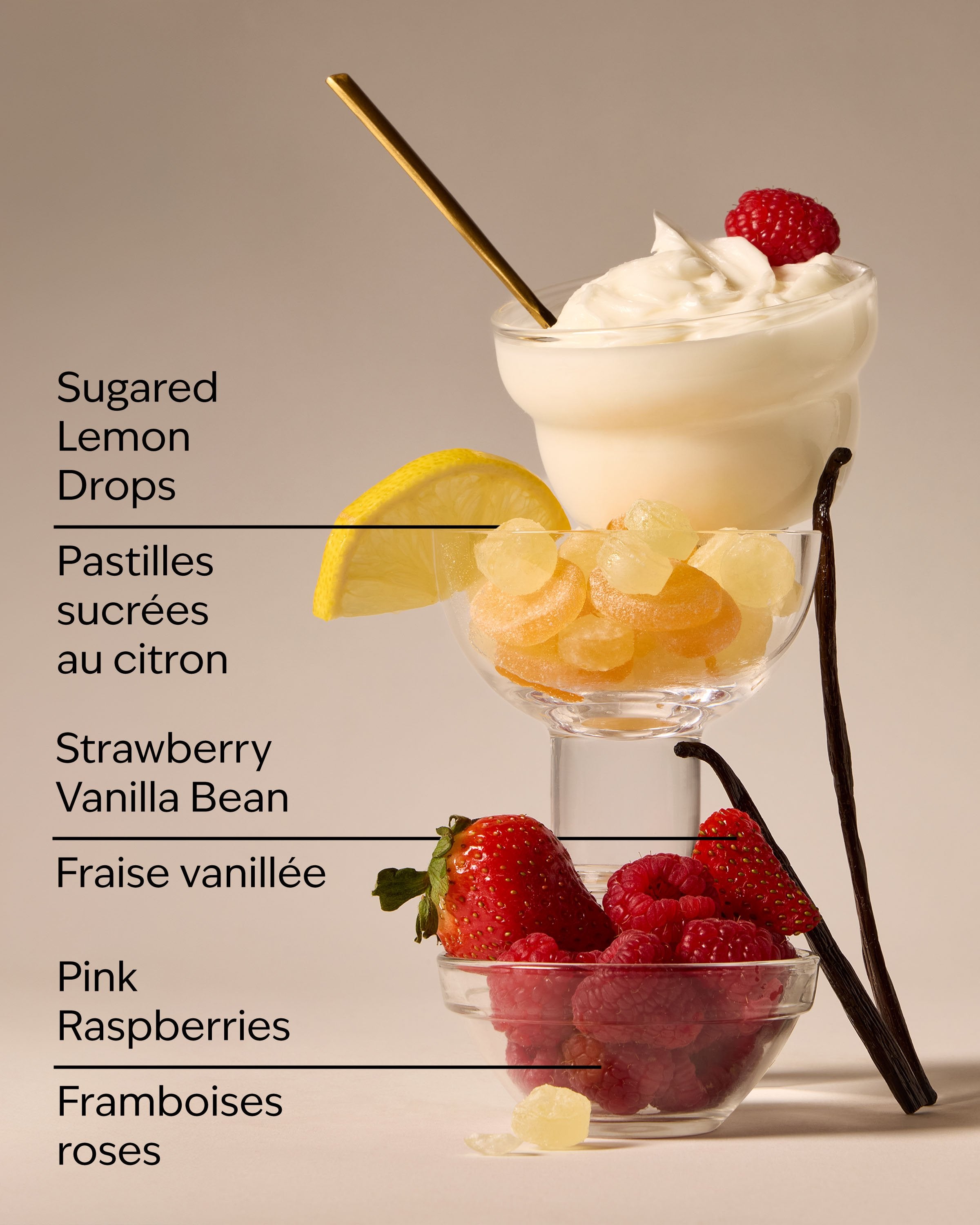 Raspberries & Whipped Vanilla Single Wick Candle