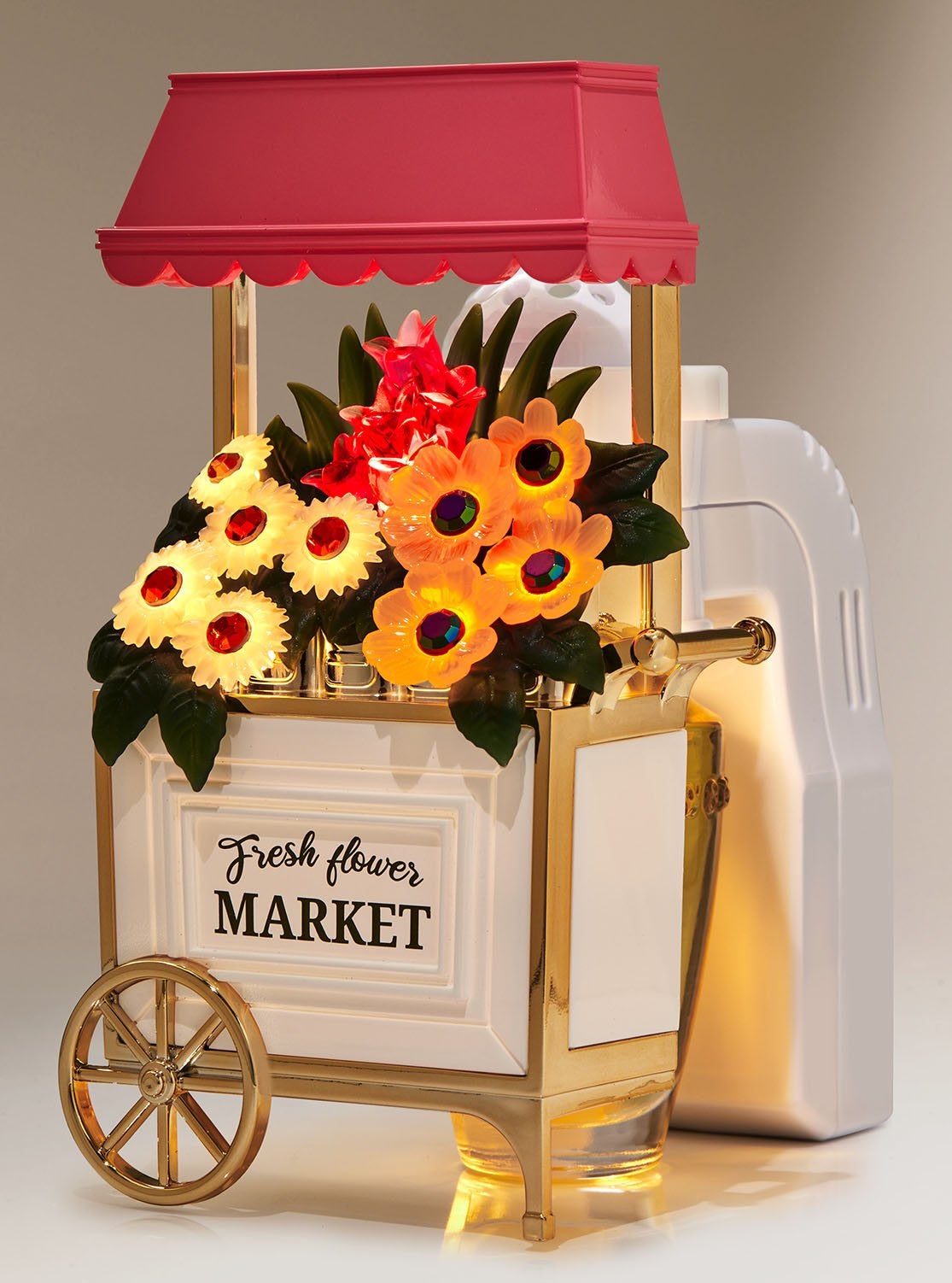 Flower Cart Nightlight Wallflowers Fragrance Plug Bath and Body Works
