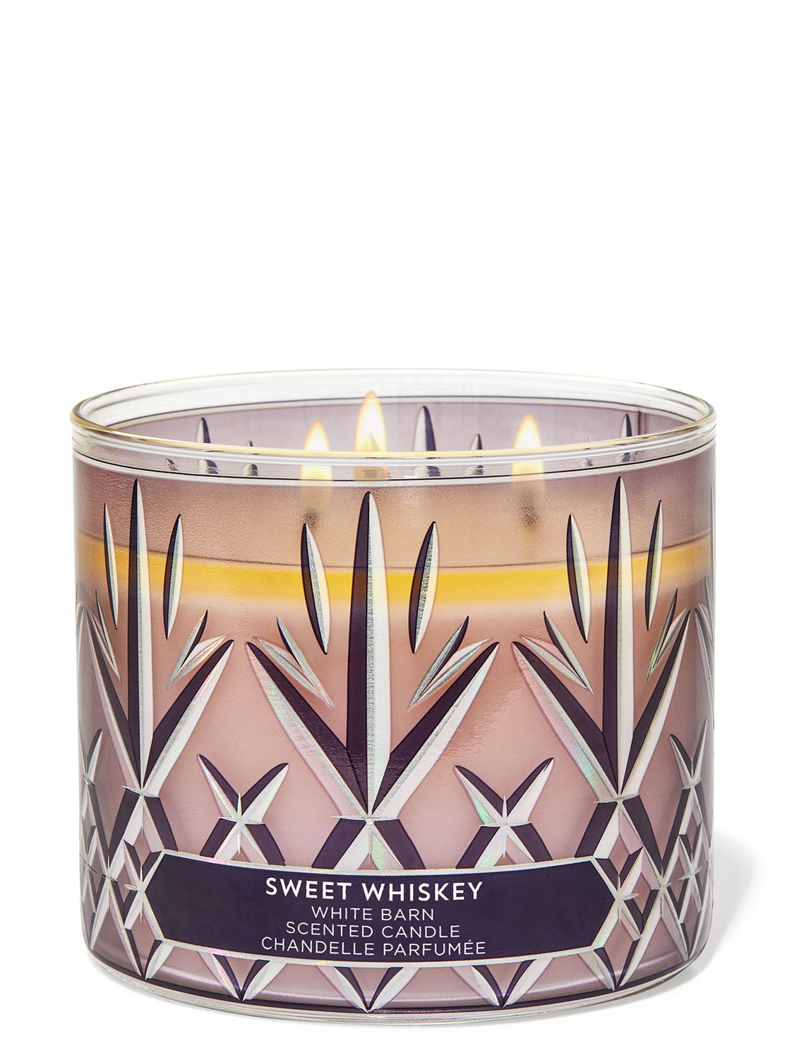 Sweet Whiskey 3Wick Candle Bath and Body Works