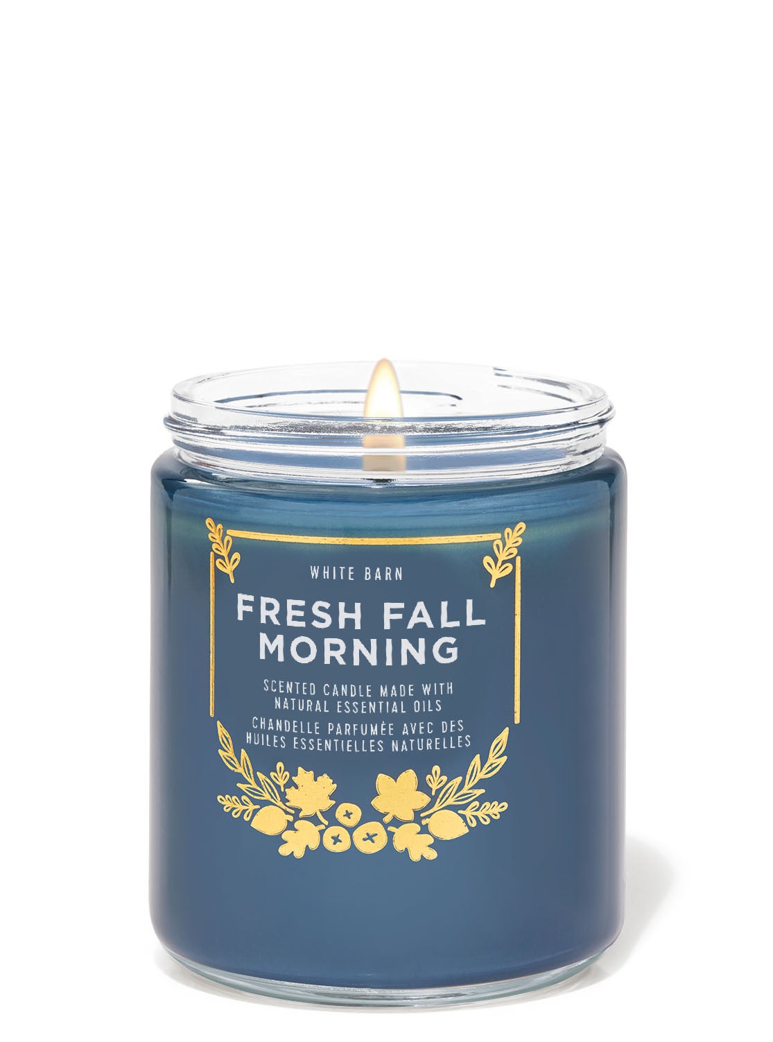 Fresh Fall Morning Single Wick Candle Bath and Body Works