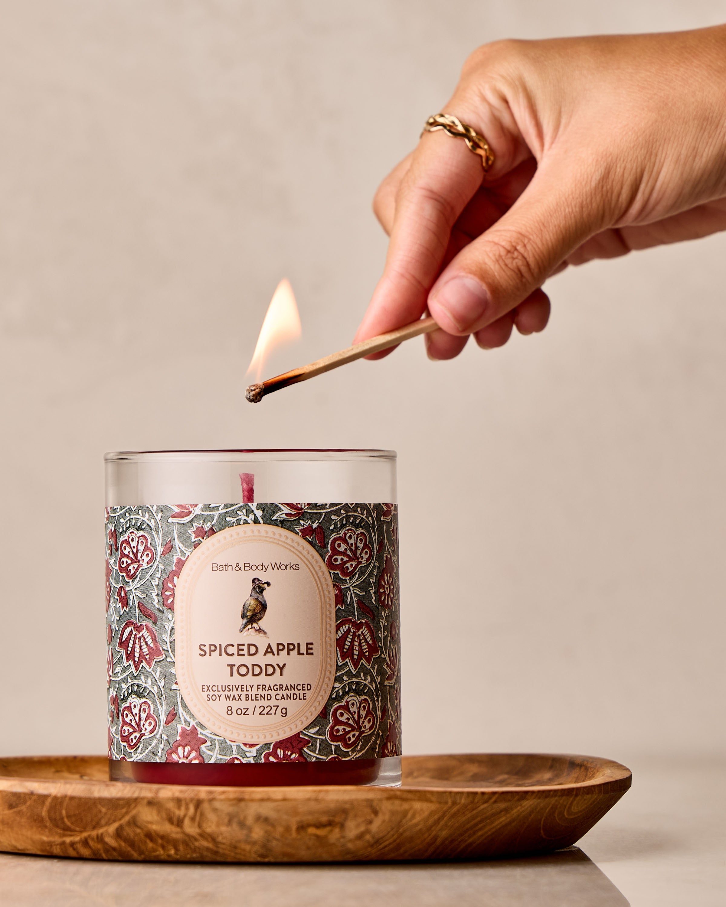 Chandelle à une mèche Spiced Apple Toddy