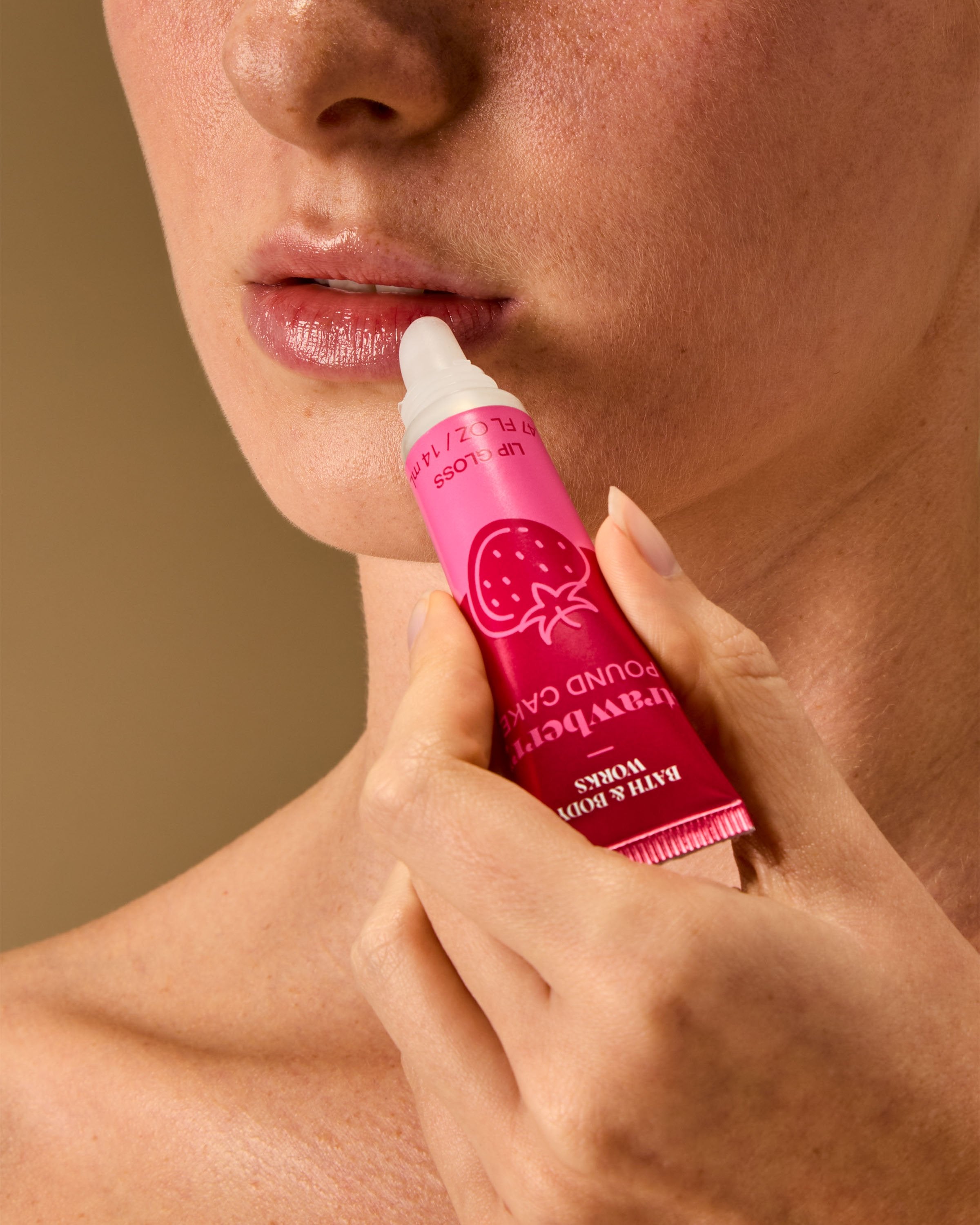 Strawberry Pound Cake Lip Gloss