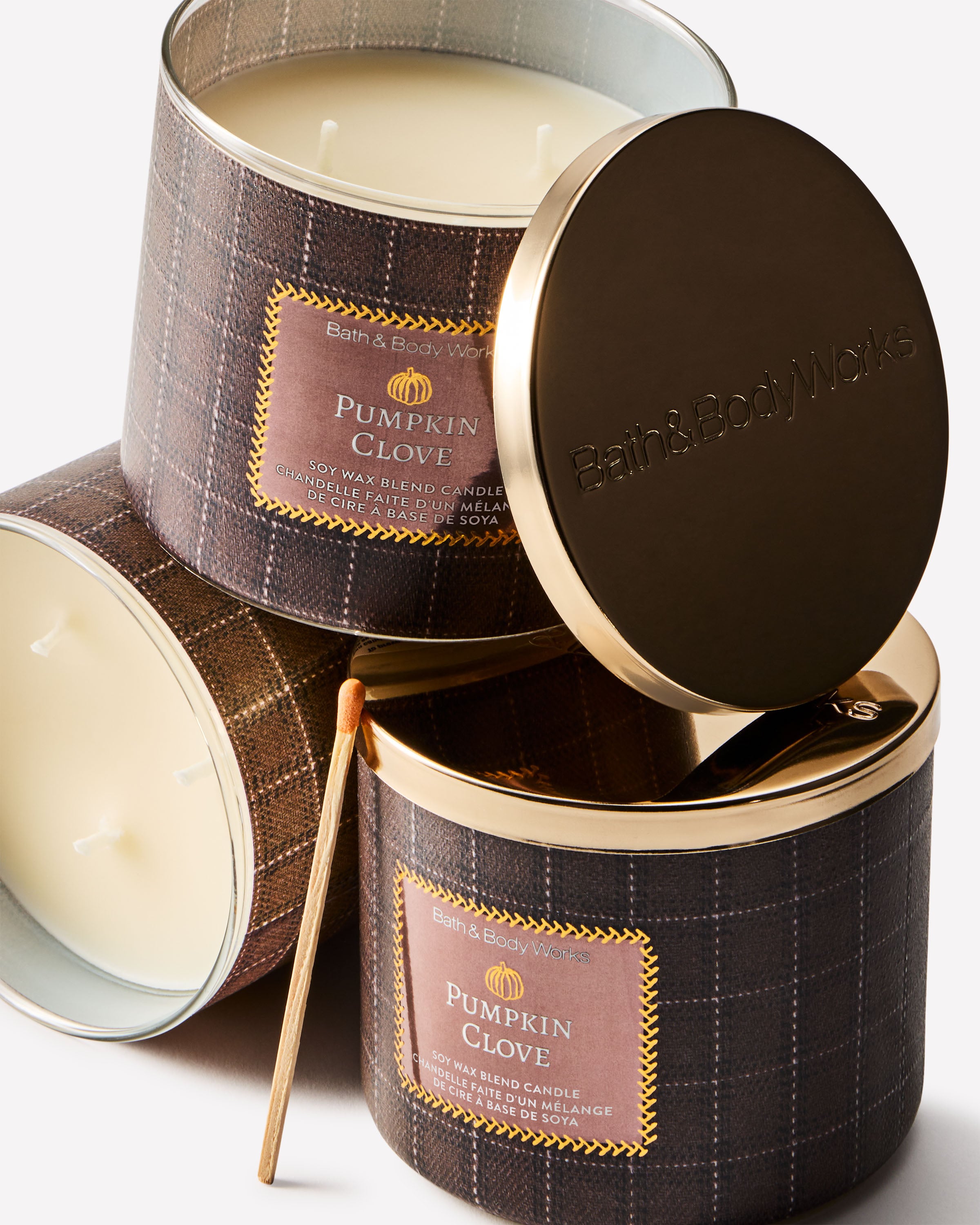 Pumpkin Clove 3-Wick Candle