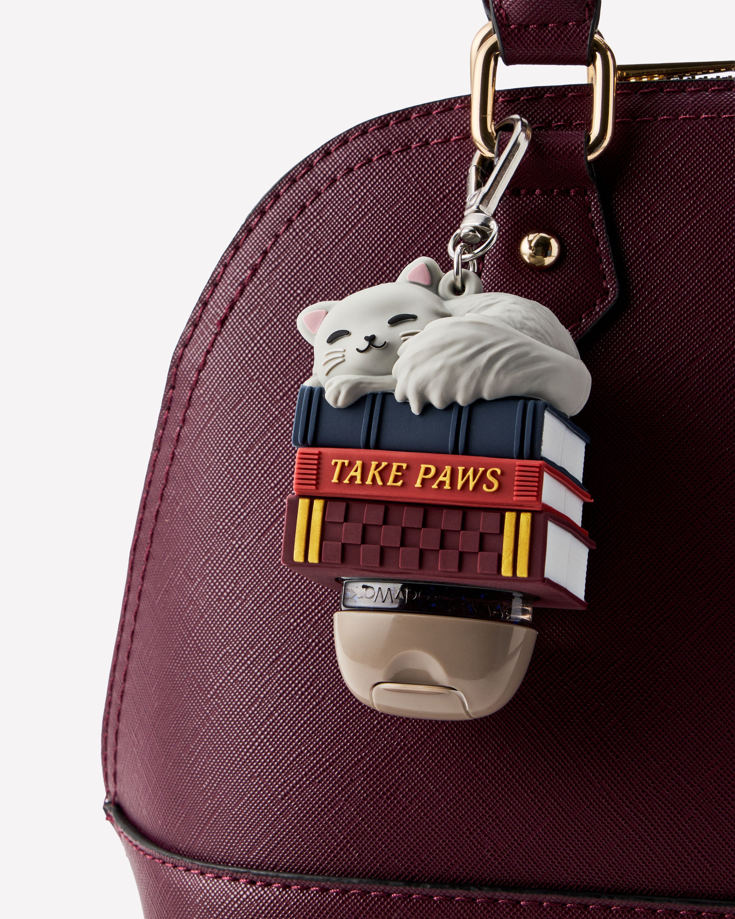 Book Stack Cat PocketBac Holder