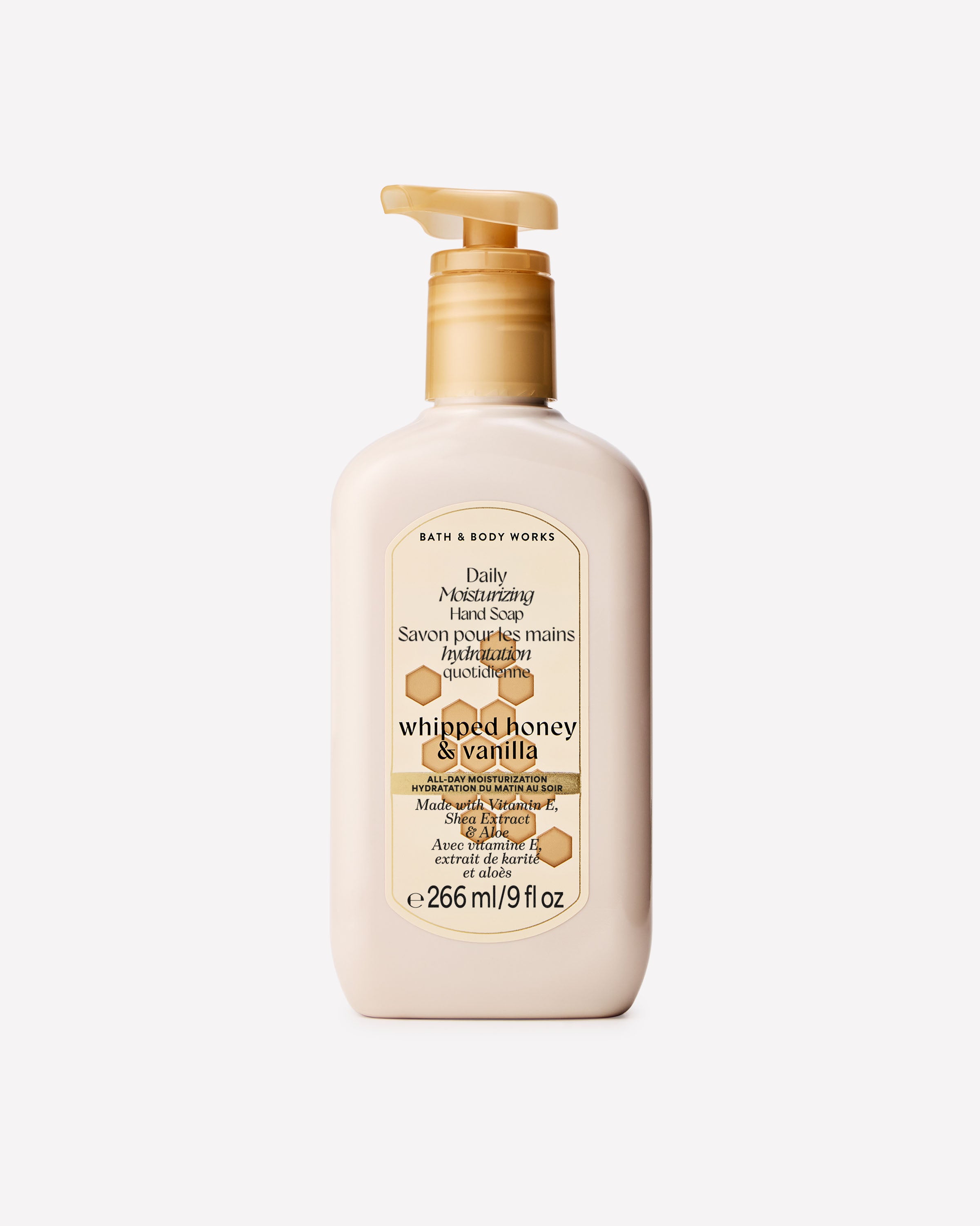 Savon pour les mains hydratation quotidienne Whipped Honey & Vanilla
