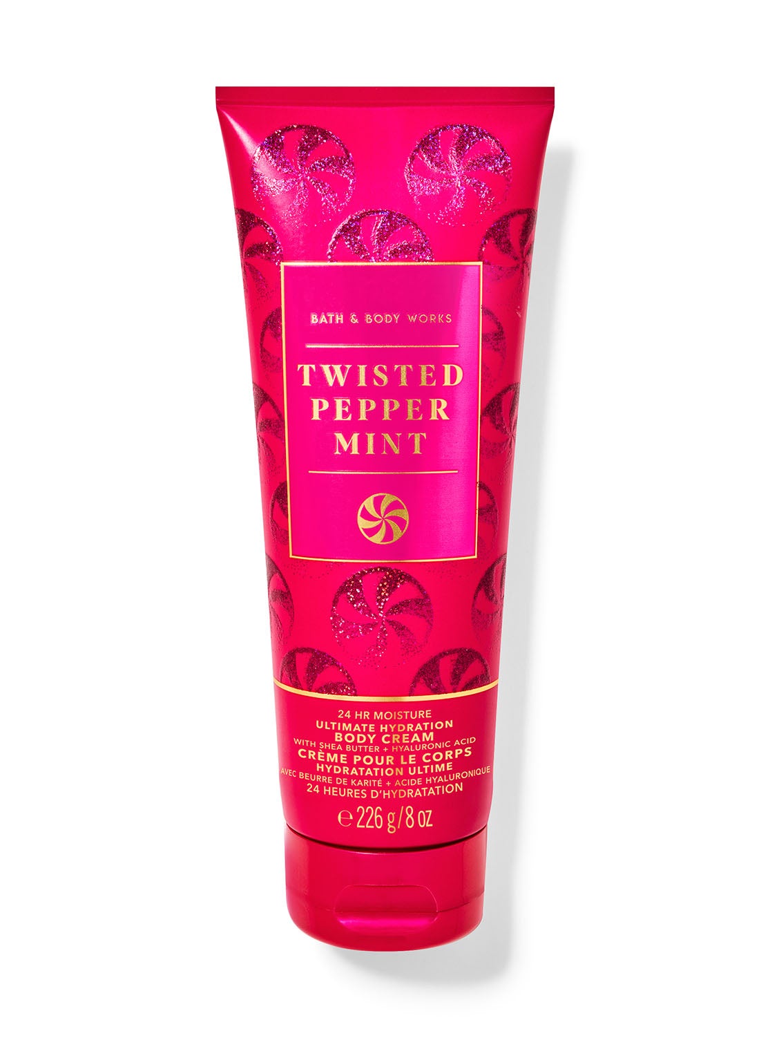 Twisted Peppermint Ultimate Hydration Body Cream Bath and Body Works