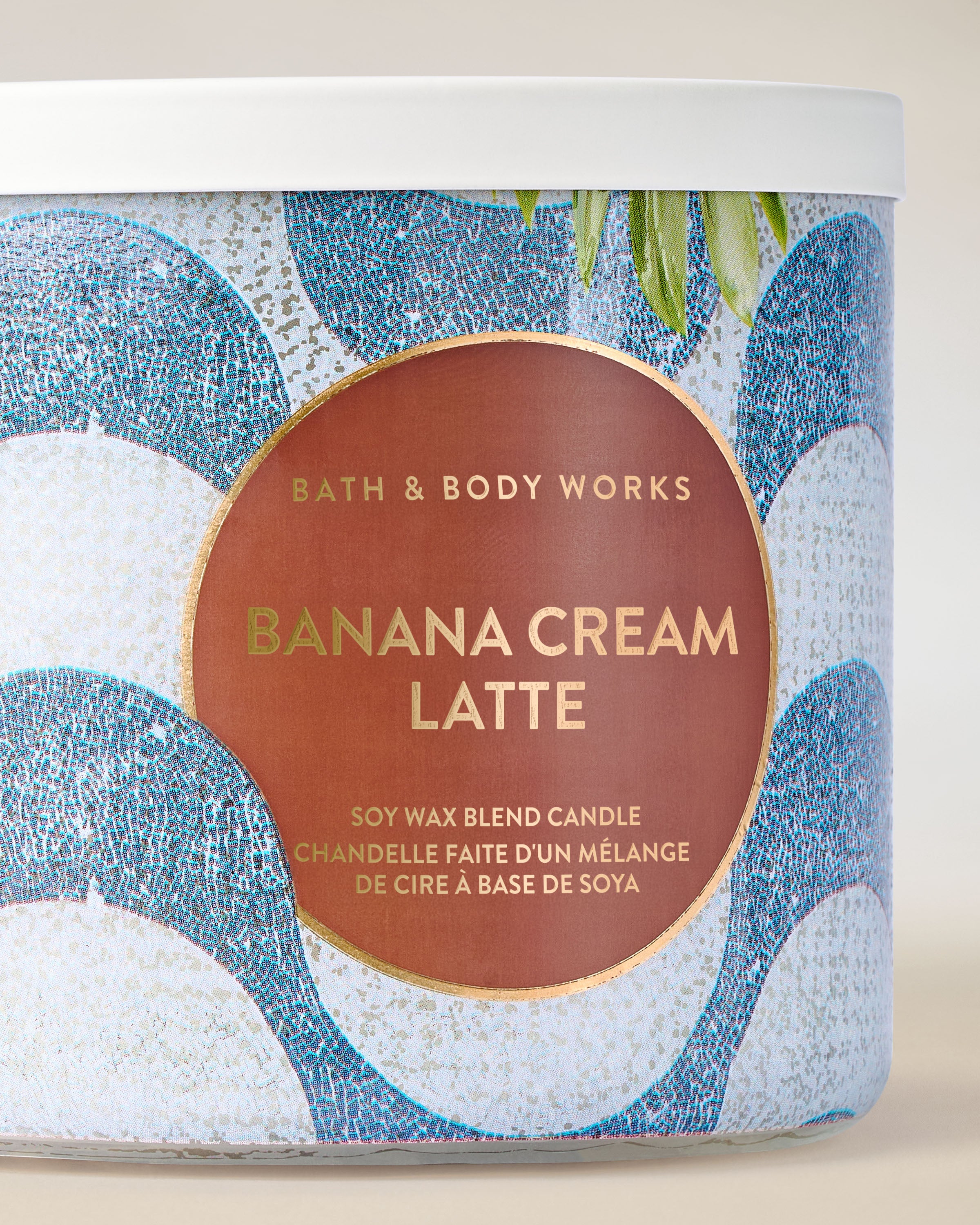 Banana Cream Latte 3-Wick Candle