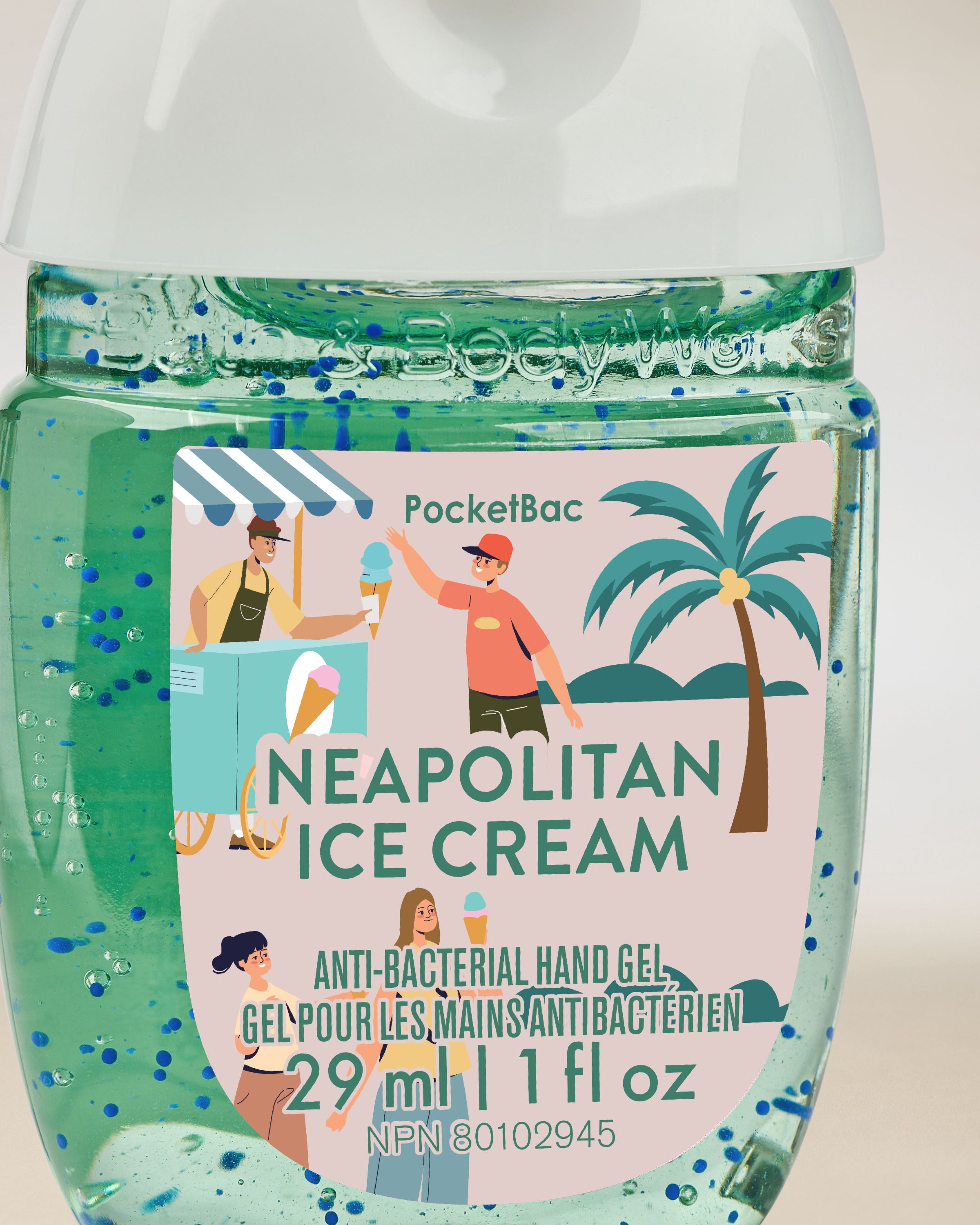 Neapolitan Ice Cream PocketBac Hand Sanitizer